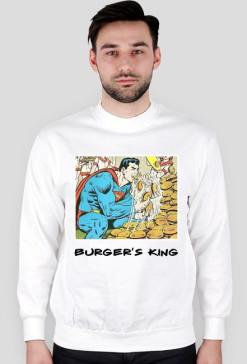 SuperMan Burger'sKing Bluza