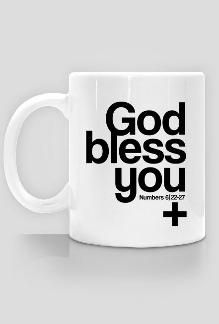 God Bless You - kubek