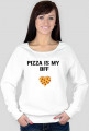 PIZZA IS MY BFF bluza damska