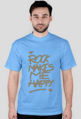 Koszulka męska ROCK HAPPY