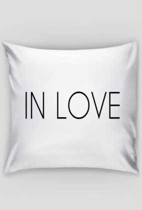 Poszewka na poduszkę IN LOVE