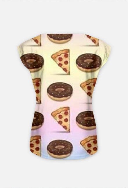 PIZZA DONUT | t-shirt damski