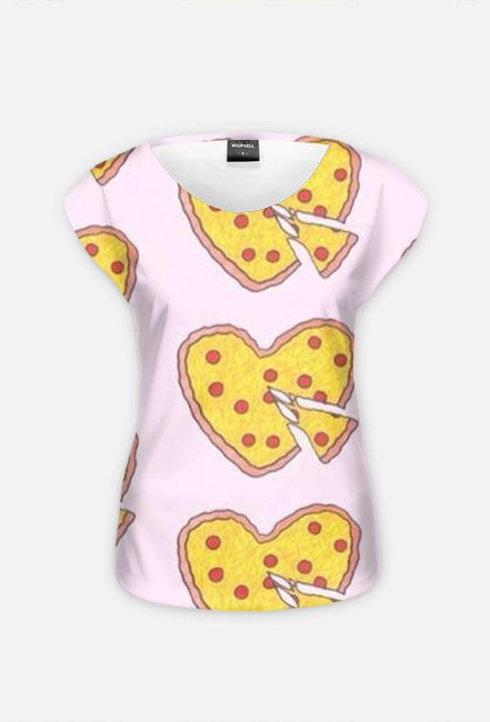 PIZZA HEART'S | t-shirt damski