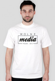 Koszulka męska - Wolne media