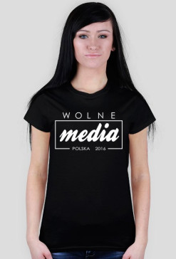 Koszulka damska - Wolne media_!
