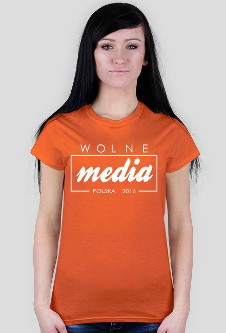 Koszulka damska - Wolne media_!