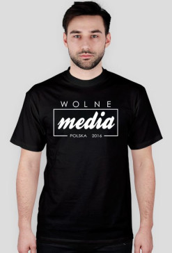Koszulka męska - Wolne media_!