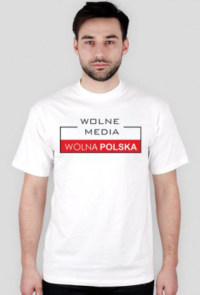 Koszulka męska - Wolne Media Wolna Polska