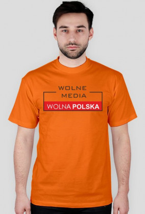 Koszulka męska - Wolne Media Wolna Polska