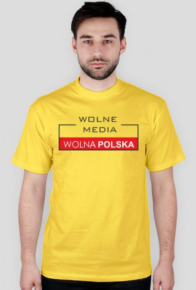 Koszulka męska - Wolne Media Wolna Polska