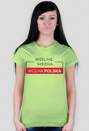 Koszulka damska - Wolne Media Wolna Polska