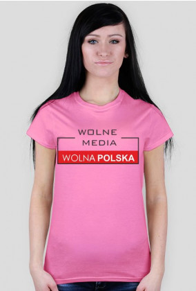 Koszulka damska - Wolne Media Wolna Polska