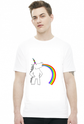 JEDNOROŻEC UNICORN RZYGAM TĘCZĄ
