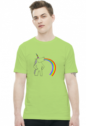 JEDNOROŻEC UNICORN RZYGAM TĘCZĄ