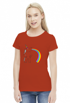JEDNOROŻEC UNICORN RZYGAM TĘCZĄ