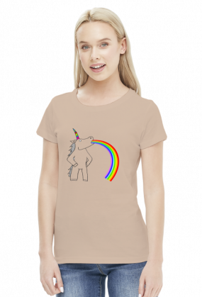 JEDNOROŻEC UNICORN RZYGAM TĘCZĄ