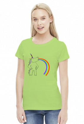 JEDNOROŻEC UNICORN RZYGAM TĘCZĄ