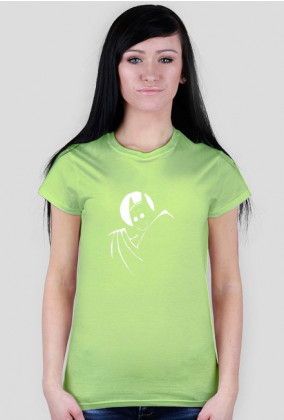 Zielona koszulka damska - Szczęśliwy Batman