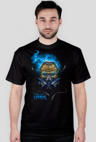 SKULL VANDAL t shirt BLUE