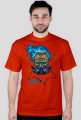 SKULL VANDAL t shirt BLUE