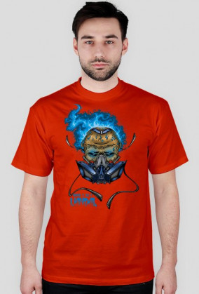 SKULL VANDAL t shirt BLUE