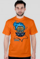 SKULL VANDAL t shirt BLUE