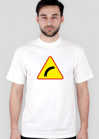 T-shirt Ostry zakręt w prawo