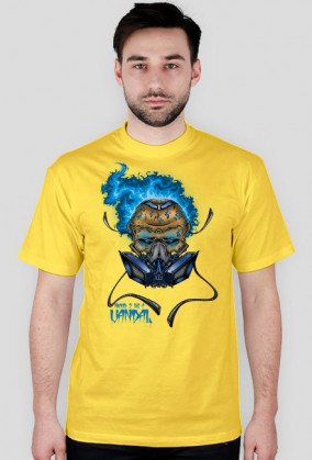 SKULL VANDAL t shirt BLUE