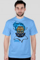 SKULL VANDAL t shirt BLUE