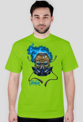 SKULL VANDAL t shirt BLUE
