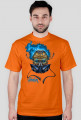 SKULL VANDAL t shirt BLUE/WHITE