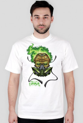 SKULL VANDAL t shirt GREEN 2