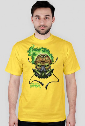 SKULL VANDAL t shirt GREEN 2