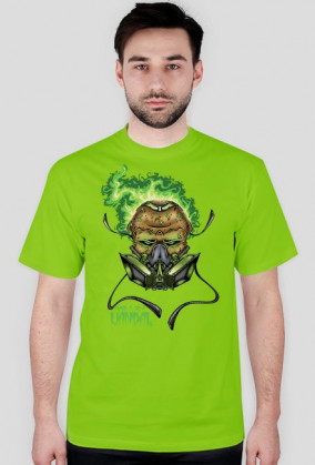 SKULL VANDAL t shirt GREEN 2