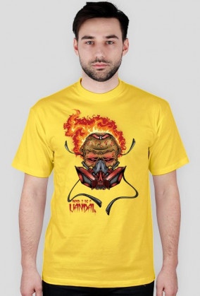 SKULL VANDAL t shirt RED 2