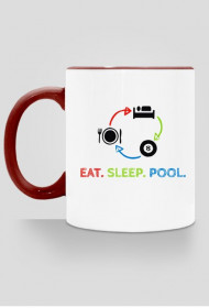 Eat. Sleep. Pool.