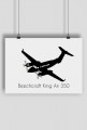 Plakat poziomy "Beechcraft" AviationWear