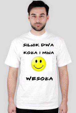 Dwa koła i mina wesoła