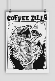 Coffee Zilla plakat