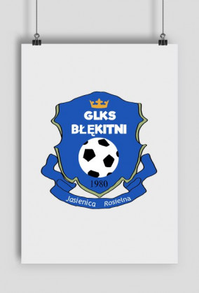 PLAKAT z Herbem Błękitnych