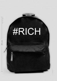 plecak  #RICH (czarny)