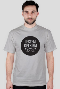 Jestem Geekiem T-shirt Man