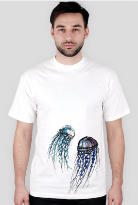 Koszulka JellyFish White męska