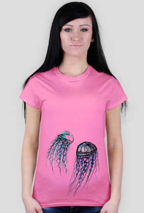 Koszulka JellyFish White damska