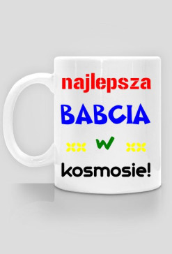 Kubek najlepszej babci w kosmosie