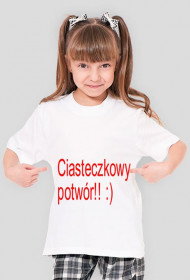 koszulka ciasteczkowy potwór