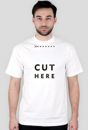 CUT HERE - Czarny/BLACK