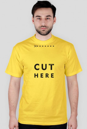 CUT HERE - Czarny/BLACK