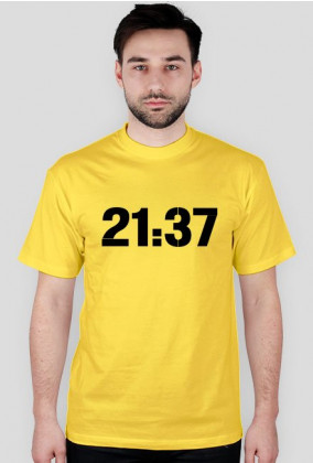 t-shirt yellow hour