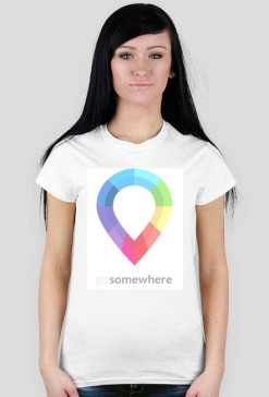 GoSomewhere-koszulka-biala-damska
